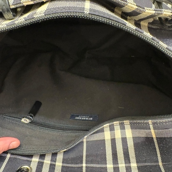 Burberry vintage navy dark blue nova check made in Italy unisex - Picture 14 of 16